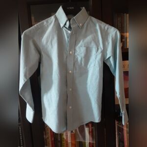 Boys Blue Dress Shirt
